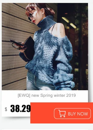 [EWQ] 2019 весна осень новый узор зазубренный воротник длинный рукав хит цвета однобортный повседневный костюм, Жакет женский AH45006