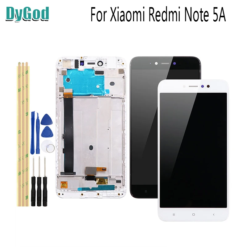 

5.5 Inch LCD Display For Xiaomi Redmi Note 5A Touch Screen Phone Lcd Digitizer with frame For Xiaomi Redmi Y1 Lite