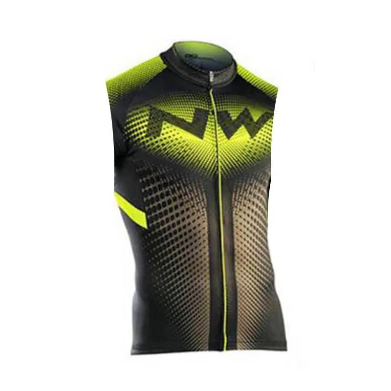 Ropa Ciclismo pro team NW летняя одежда без рукавов для велоспорта MTB Дорожный велосипед Велоспорт Джерси дышащие топы Maillot Uniformes - Цвет: 7