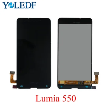 

For Nokia Lumia 550 N550 RM-1127 LCD Display Touch Screen Panel Digitizer Assembly+Frame Replacement Parts+LCDs repair tools set