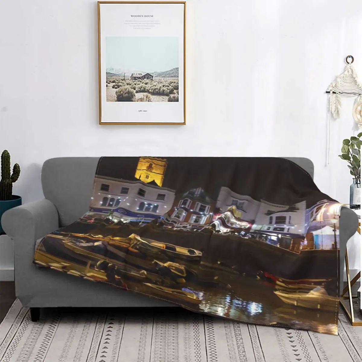 

Manta de Navidad en Dartmouth 2, colcha de cama a cuadros, manta de cama con capucha, manta pickick