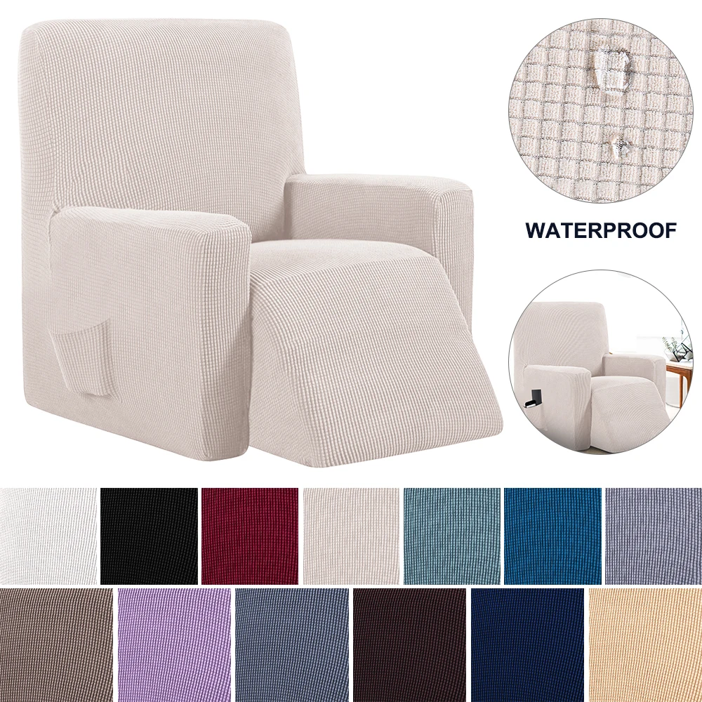 

Waterproof Elastic Recliner Chair Coer All-inclusie Massage Sofa Couch Coer For Liing Room Slipcoers Furniture Protector