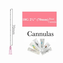 2022 CE high quality Factory supplier micro cannula 25g50mm needle for dermal fillers