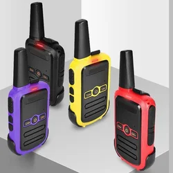 Pour walkie talkie professionnel, couleur mini ultra mince ultra petit USB charge directe 3XUE 