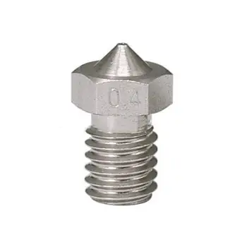 

3D Printer Accessories Nozzle Stainless Steel Metal Nozzle 0.4mm For 1.75Mm Filament For 3D Printer