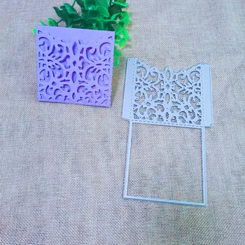 

Wedding Card Dies Metal Cuts Stencil for Scrapbooking Paper Embossing Template Album Craft Gift Cards Decor New Flower Dies Cut