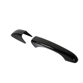 

8pcs Black Car Outside Door Handle Cover Trim Fit For Jeep For Grand Cherokee 2011-2020 Car Door Handle Trims Auto Parts