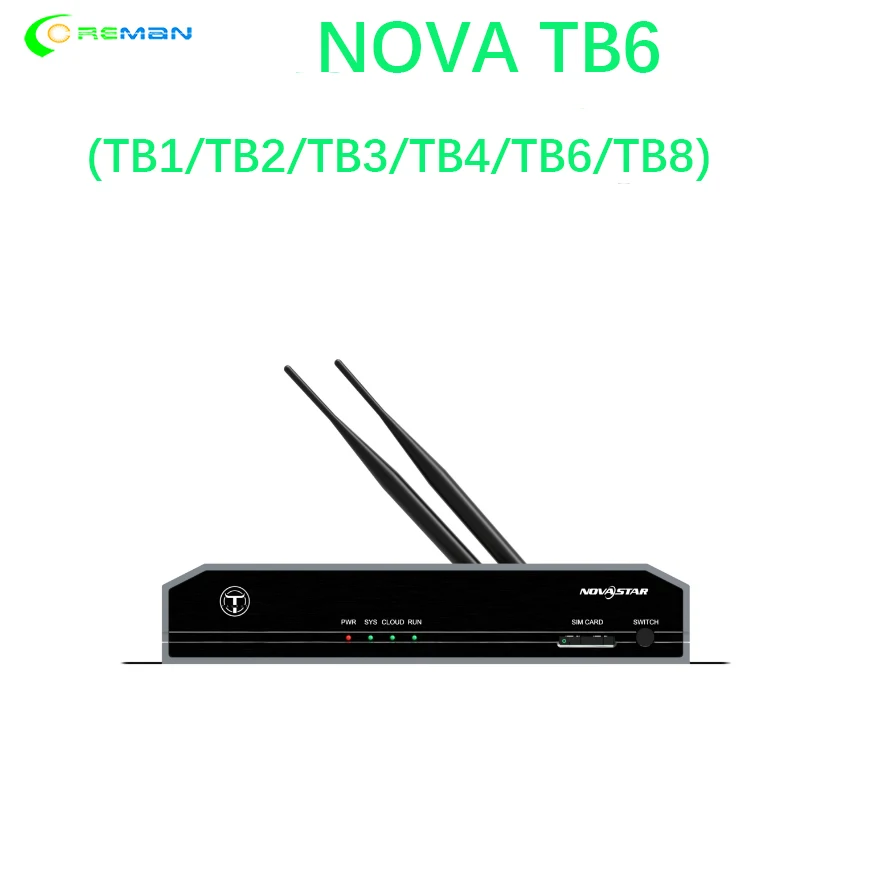 Novastar Таурус серии мультимедийный плеер TB1/TB2/TB3/TB6/TB8 Поддержка двойной WiFi режим 4G 3g беспроводной контроллер NOVASTAR