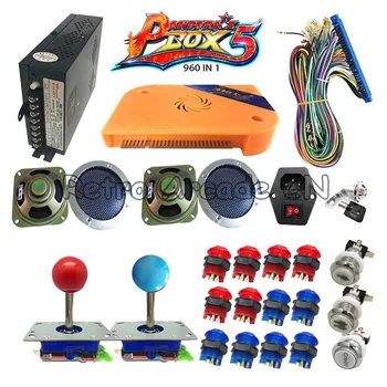 

2018 new arrival Pandora box 5 jamma arcade game box 960 in 1 arcade bundle kit for DIY cabinet
