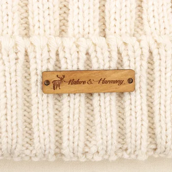 

Garment Label, Personalized Tags, Wooden labels, knit labels, Custom Name, Handmade, Name Tags, Custom Labels (WD1447)