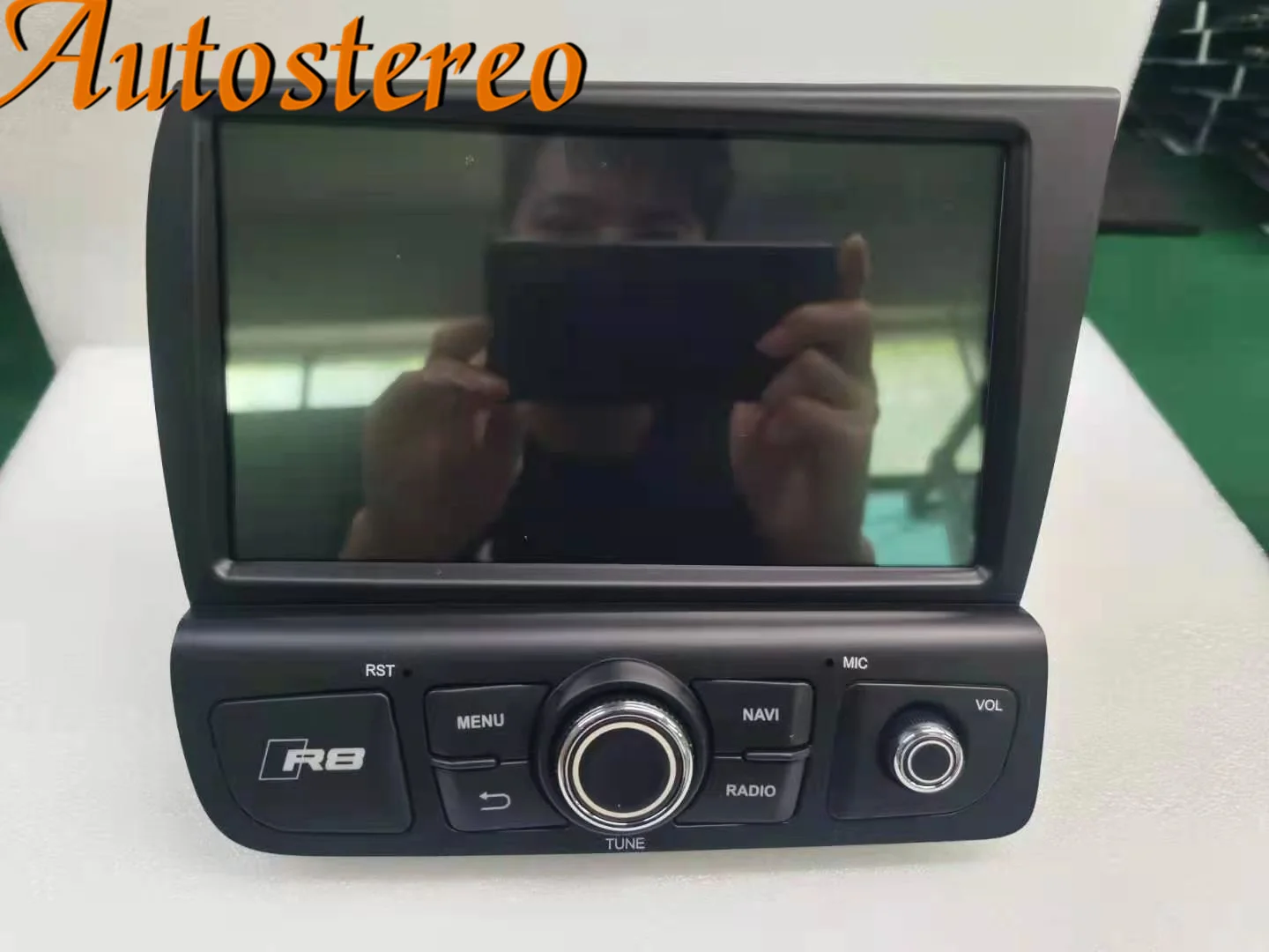 Android Big Boy Toy For Audi R8 Spyder Tony Stark Car GPS Navigation Auto Stereo