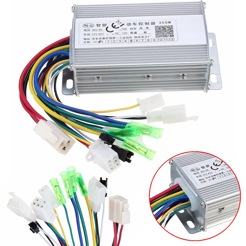 350W 36 V/48 V 18A контроллер электровелосипеда Электрический трехколесный велосипед контроллер электрического велосипеда контроллер скутера контроллер электрического велосипеда