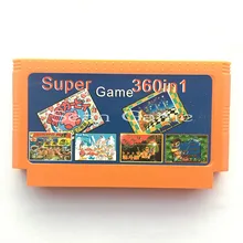 Novo cartucho 360 in1/8 bit 60 pinos cartão de jogo