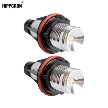 

LED Marker Car Angel Eyes Super Bright 2*3W 6W Chips White Blue Red Yellow for E39 E53 E60 E61 E63 E64 E65 E66 (1 Set)