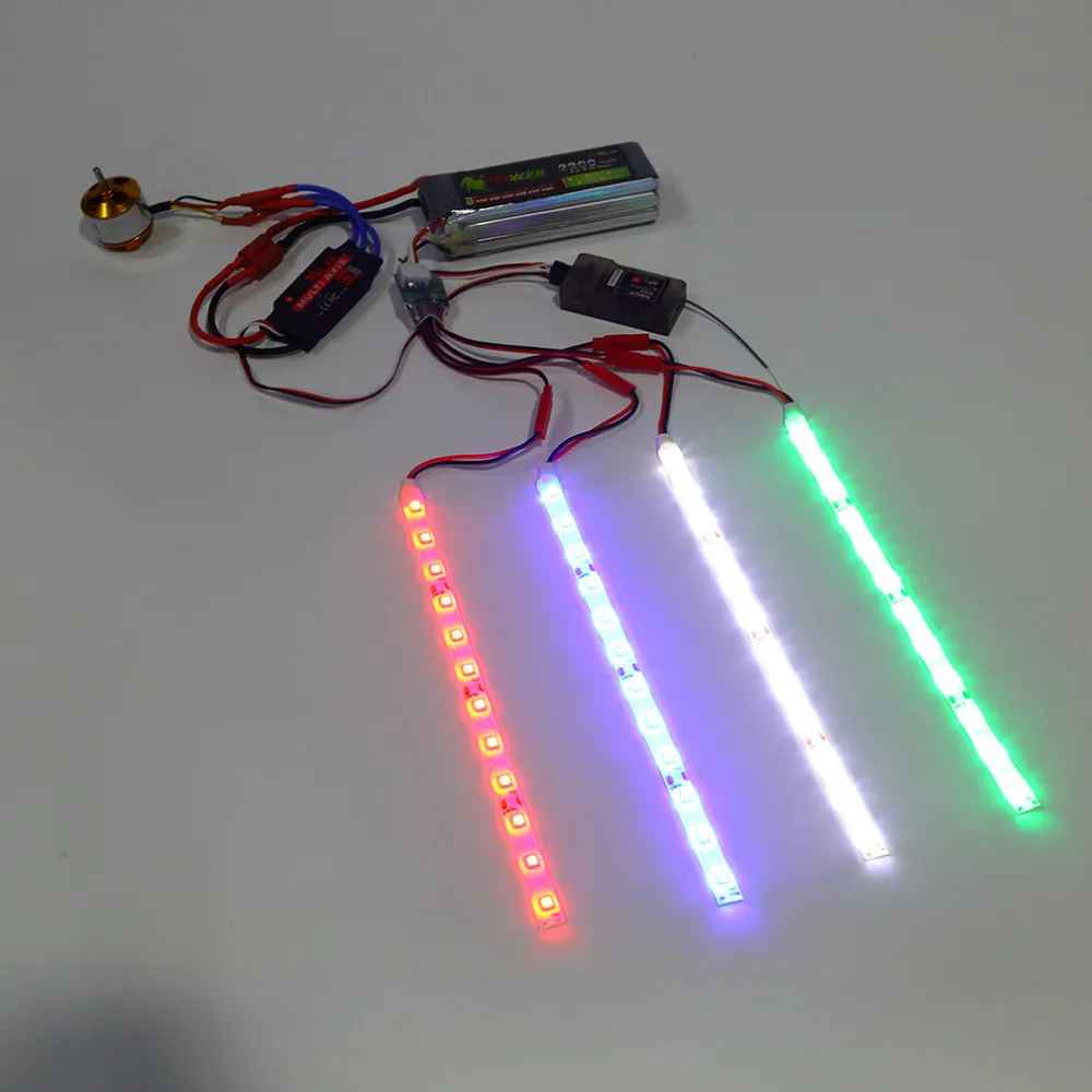 RC 11 1 В 3 с lipo аккумулятор светодиодный контроллер освещения для переключения