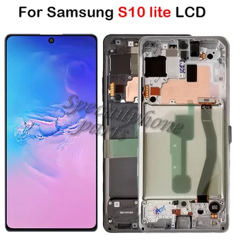 

Super AMOLED LCD For Samsung S10 lite LCD Display Touch Screen Digitizer Assembly Replacment Parts SM-G770F/DS SM-G770F LCD