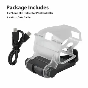

For PS4 PS 4 Cell Mobile Phone Smart Clip Clamp Holder Stand Bracket 0 To 270 Degree PUBG Holder Mount Bracket Stand For IPhone