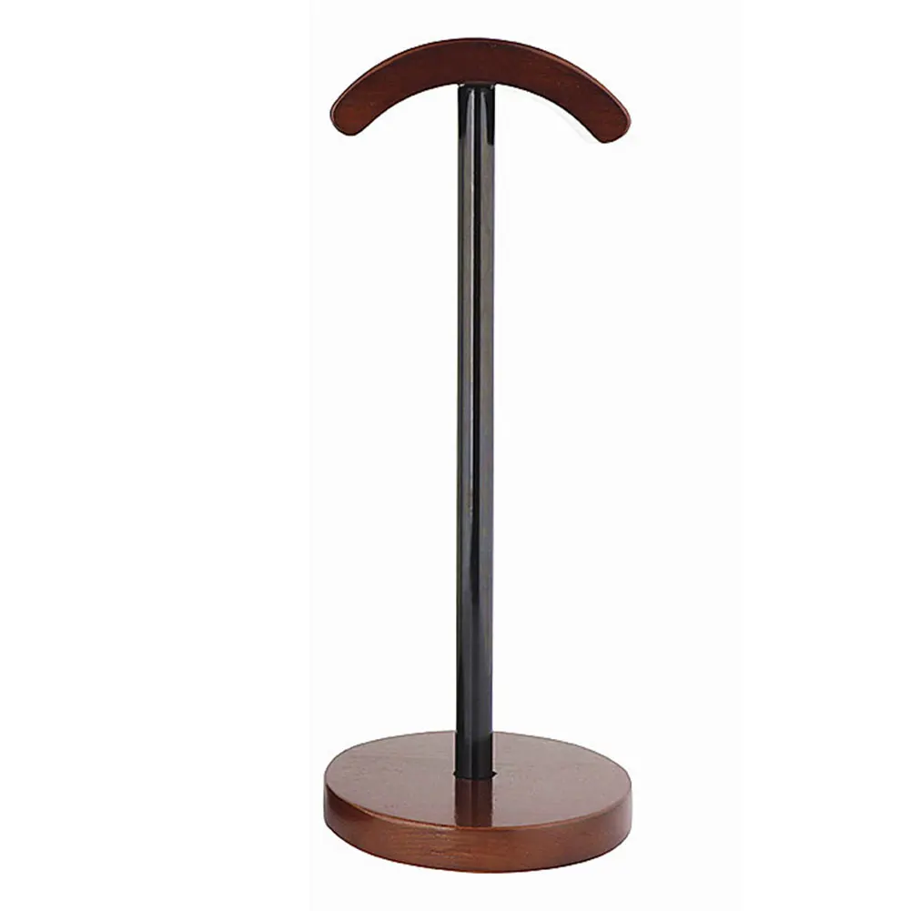 Multifunctional Mount Portable Display Accessories Hanger Rack Holder Universal Headset Stand Support Walnut Wood DIY Desk