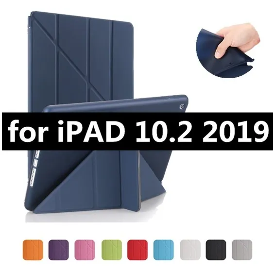 dark blue 10.2 Чехол для ipad Pro 10," Air 3/ipad 10,2 защитный чехол-подставка для Apple ipad 7 7th 10,2" A2200 A2198 A2197 чехол для планшета - Цвет: dark blue 10.2