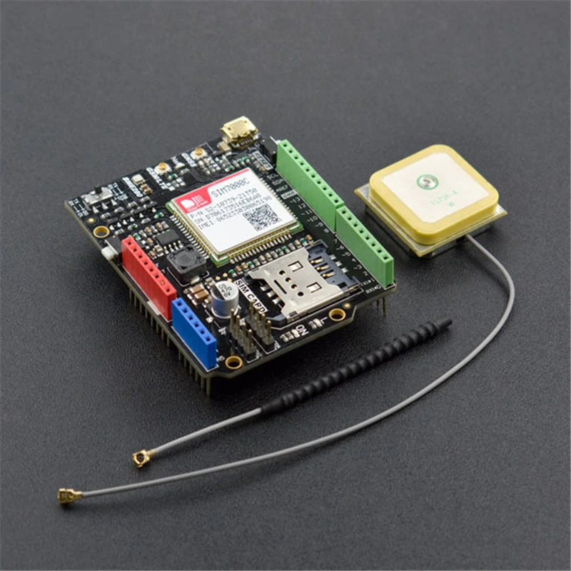 Расширительный щит AiSpark SIM7000C Arduino NB IoT/LTE/GPRS/GPS|Демонстрационные стенды| |