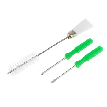 

3 Pieces Double Ended Lint Cleaning Brush Screwdrivers Sewing Machine Craft Tool