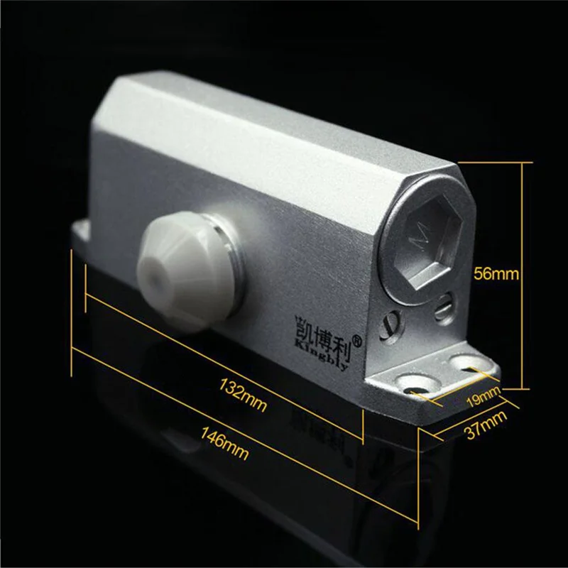 New Hydraulic er Automatic Door Closers 15KG to 45KG Adjustable Speed Door Closing Equipment Mute Soft Closing Hardware