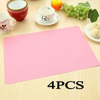 

4pcs Refrigerator Pad Antifouling Mildew Proof Moisture-proof Pad Hygroscopic And Washable Anti-bacterial Refrigerator Mat