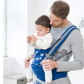 

Baby Carrier Ergonomic Backpack Carrier Protable Infant Baby Hipseat Heaps Sling Front Facing Baby Wrap Carrier for Baby Travel
