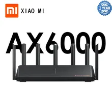 Новый маршрутизатор Xiaomi AX6000 AIoT, маршрутизатор 512 Мб/с, WiFi6 VPN, МБ, процессор Qualcomm, сетчатый ретранслятор, внешний сигнал, сетевой усилитель, M Новый маршрутизатор Xiaomi AX6000 AIoT, маршрутизатор 512 Мб/с, WiFi6 VPN, МБ, процессор Qualcomm, сетчатый ретранслятор, внешний сигнал, сетевой усилитель, M