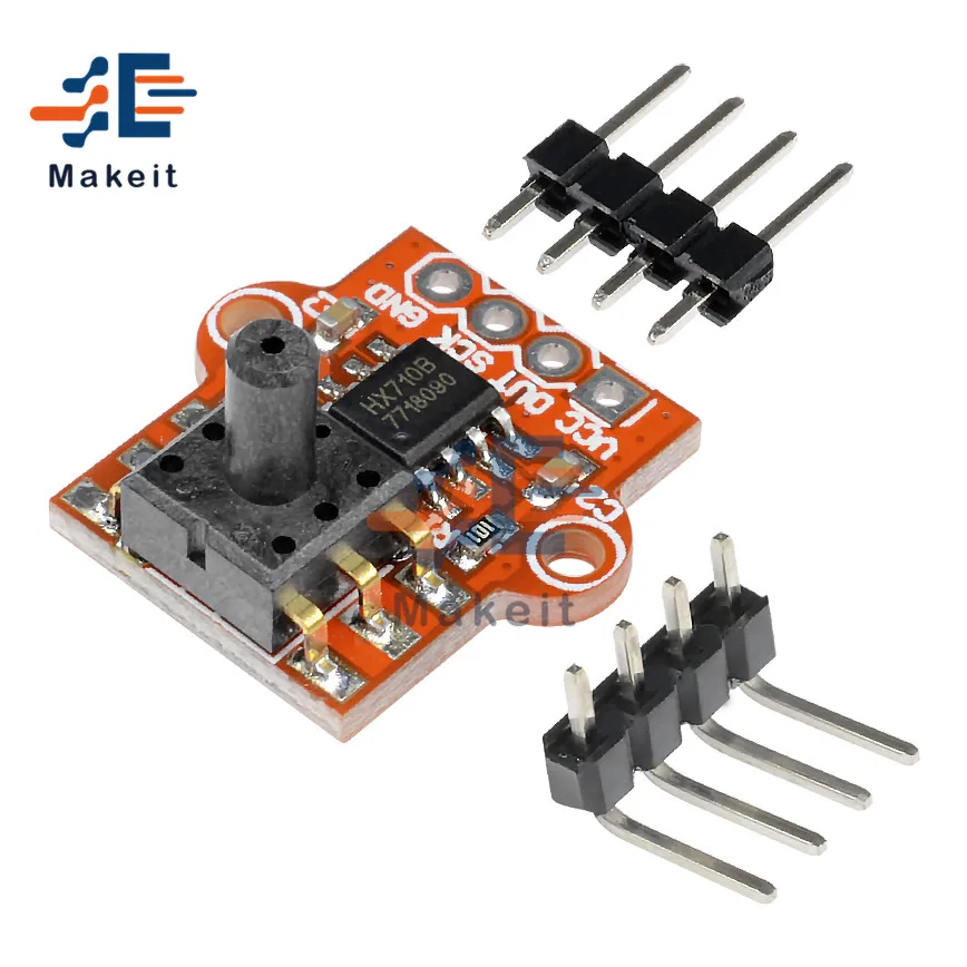 

3.3-5V 0-40KPa Digital Barometric Pressure Sensor Module Connect 2.5mm Soft Tube Liquid Water Level Controller Board For Arduino