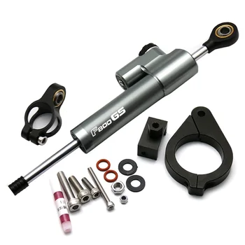 

F800GS Motorcycle CNC Damper Steering StabilizerLinear Reversed Safety Control+Bracket For BMW F800GS/ADV F800 GS F 800 GS ADV