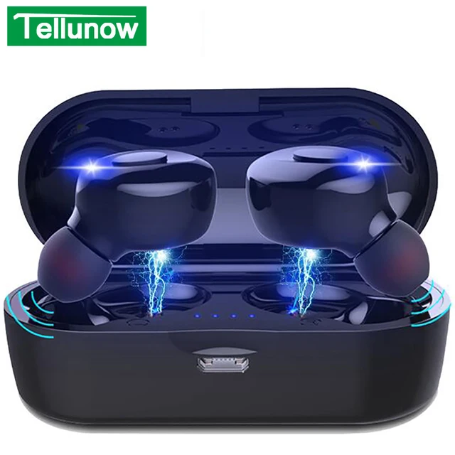 US $5.33 XG14 TWS Bluetooth 5.0 Wireless Earphone Power In Ear Mini Earbuds HiFi 5D Stereo Sport Earphone IP