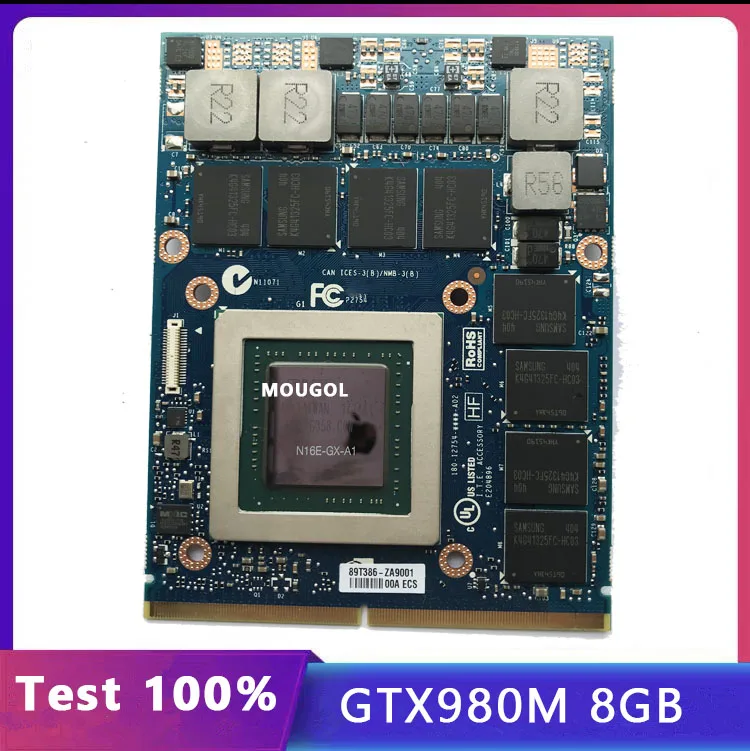 Совершенно новая графическая Видеокарта GTX 980M GTX980M SLI X Bracket N16E GX A1 8 ГБ GDDR5 MXM для