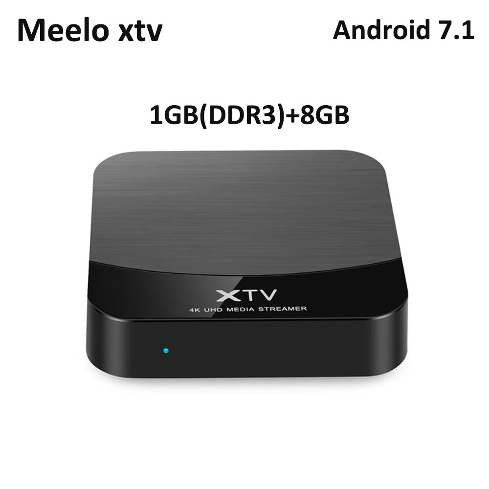 ТВ-приставка MEELO+ X Smart tv, Android 7,1, Amlogic S905X, 1 ГБ, 8 ГБ ОЗУ, встроенный 2,4G, 5G, WiFi, 10 м/100 м, LAN, 4 K, HD, Netflix, Youtube, ТВ-приставка