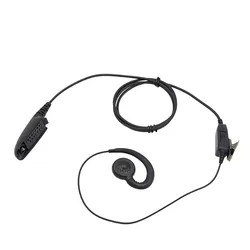 Motorola – écouteurs pivotants avec crochet d'oreille, Walky Talky, casque avec PTT, pour Motorola HT, MTX, PTX PRO, GP Series 