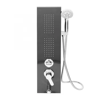 

Shower Panel Household Bathroom Shower Panel Shower Column Bathtub Mixer Tap with Hand Shower