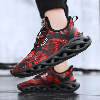 

Men Sneakers Casual Man Shoes Shockproof Lack Up Breathable Male Walking Sneakers Tenis Masculino Zapatillas Hombre Big Size 46