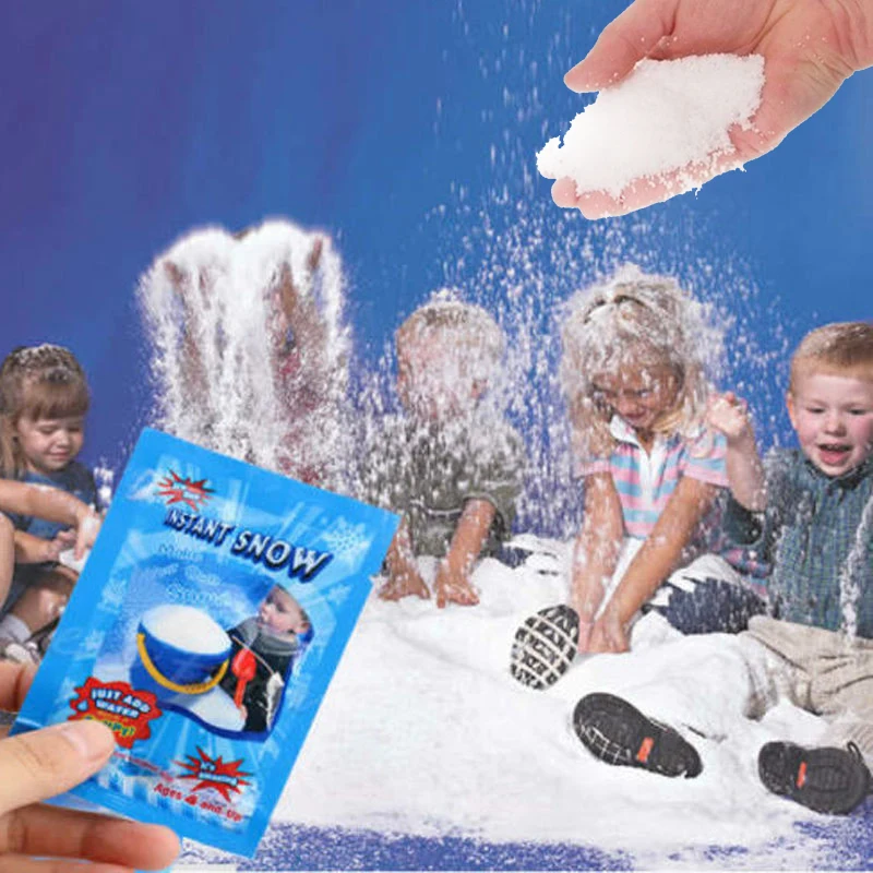 1 Pack Artificial Snowflakes Snow Addition Slime Filler for Slime Polymer Addition Slime Accessories Lizun for Christmas Toys