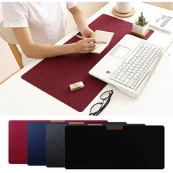 Teclado do computador desktop mousepad extra grande gamer escritório computador portátil almofada mousepad tapete lã feltro não deslizamento gh60 sk gk61 anne pro