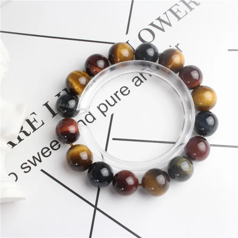 

Margerch Natural Stone Crystal Bracelets For Women Customizable Bracelet Silver 925 Bracelet Sleep Color Tiger Eye jewelry