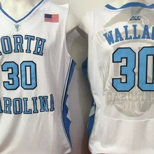 Новое поступление г. Северная Каролина Tar heets#30 Уоллес Джерси