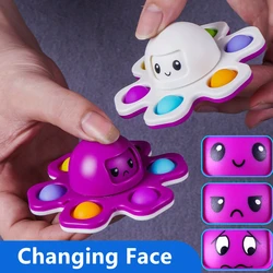 Jouet anti Stress pour adultes et enfants, main de poulpe, Fidget Toys, Push Bubble, anti Stress, sensoriel Pop, clé spéciale pour autisme, 2022 