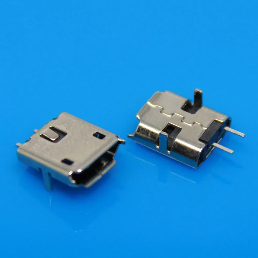 JCD 1 шт. MICRO USB 2 контактный разъем интерфейса SMD SMT pcb док разъемы DIY части P розетка Mike