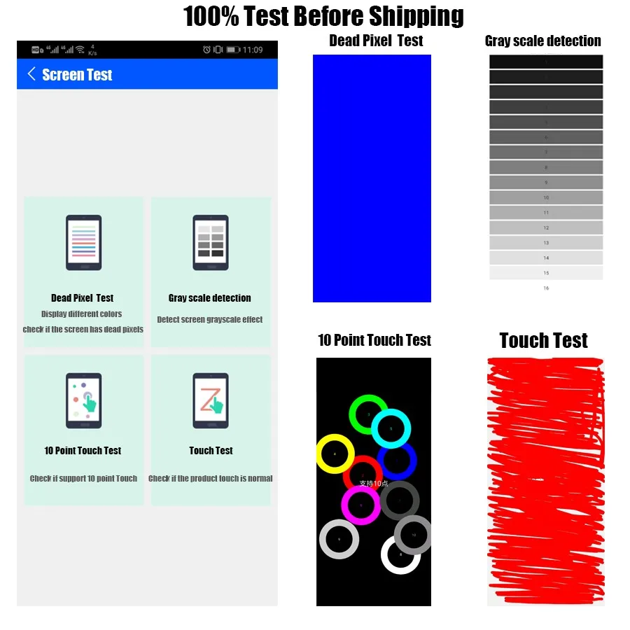PINZHENG AAAA Original LCD For Xiaomi Redmi 4A Display Touch Screen Digitizer Replacement For Xiaomi Redmi 3