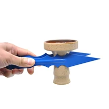 Из нержавеющей стали для кальяна цветной углеродный зажим для кальяна специальный пинцет из нержавеющей стали зажим для хлеба кальян(случайный цвет