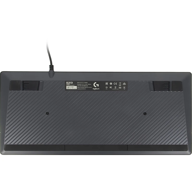 Клавиатура Logitech G213 Prodigy RGB черный USB Multimedia for gamer LED