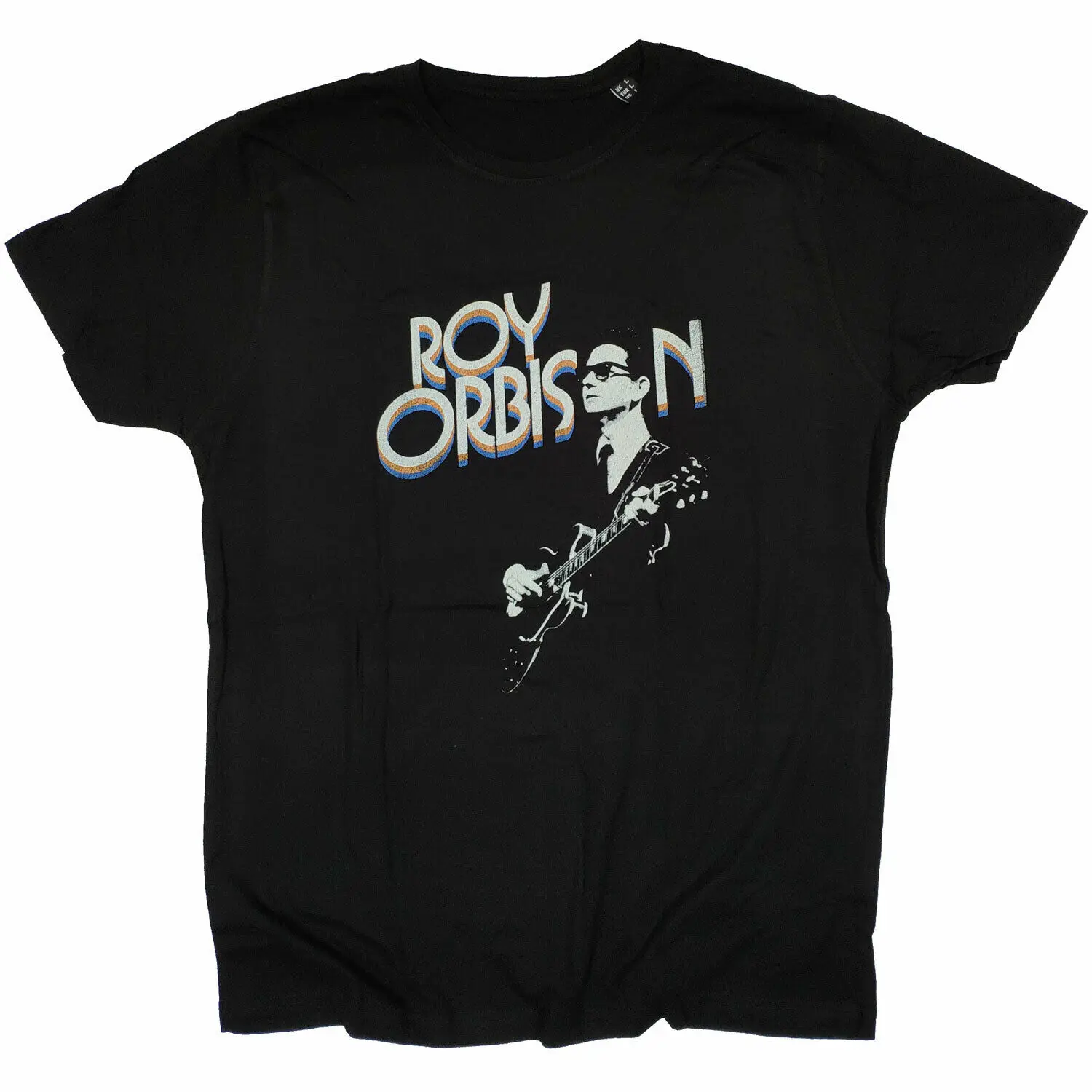 Roy Orbison T Shirt-100% Официальный логотип гитары 60 поп путешествия Wilburys |