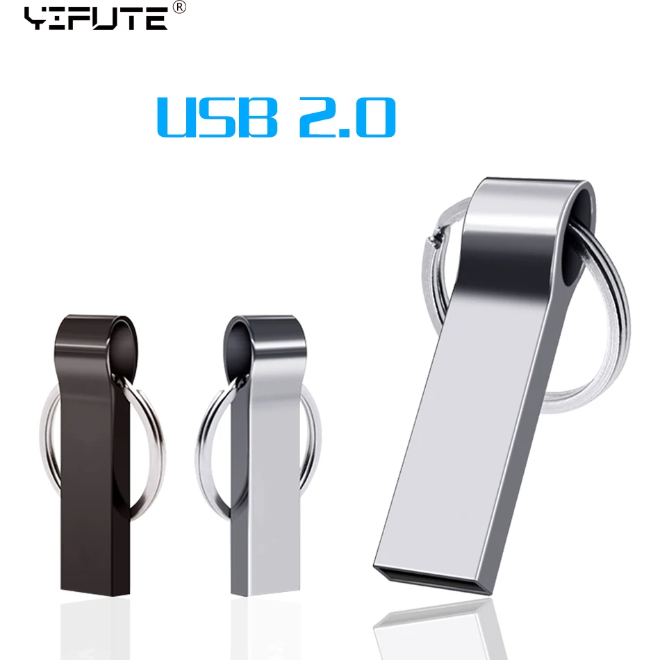 Металлический мини-USB флеш-накопитель 128 ГБ 64 32 16 8 флешка USB USB-флешка | Компьютеры и