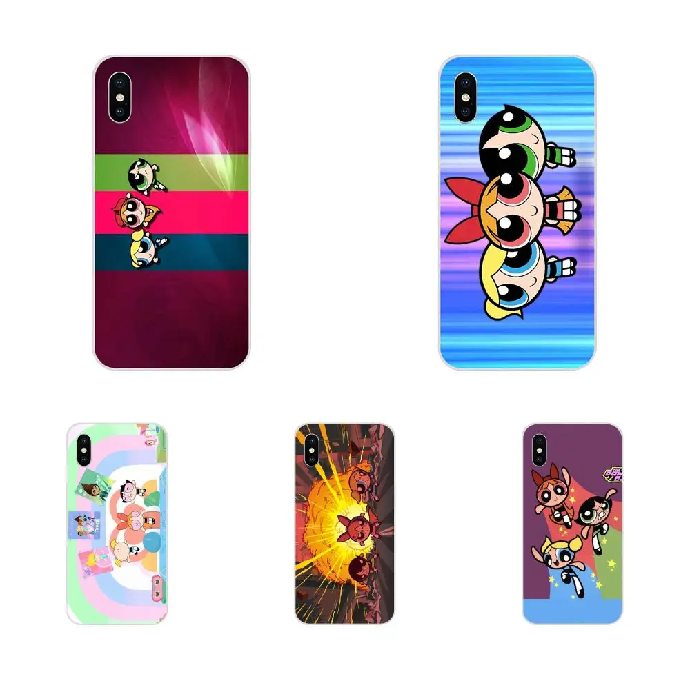 

For Xiaomi Redmi Note 2 3 3S 4 4A 4X 5 5A 6 6A Pro Plus Transparent TPU Skin Case Powerpuff Girls Justice League