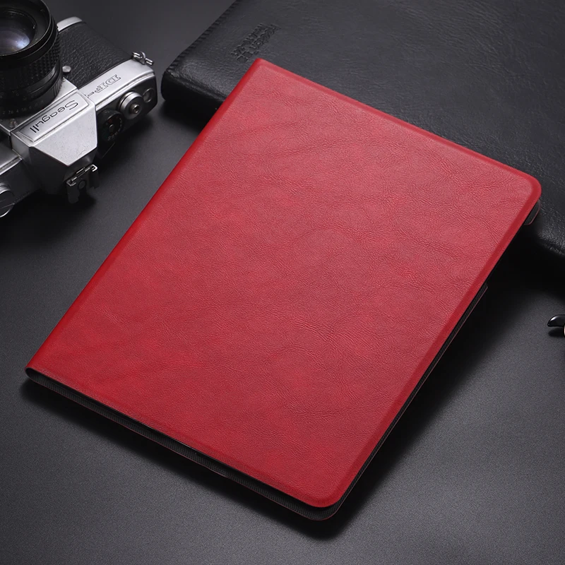 Бизнес имитация кожи чехол для планшета для IPad 2, 3, 4 9,7 дюймов ретро портфель Флип Стенд чехол для IPad 2, 3, 4 Coque+ ручка